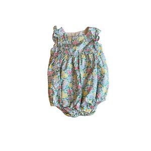 3-6M Baby Gap Floral Print Bubble Romper
